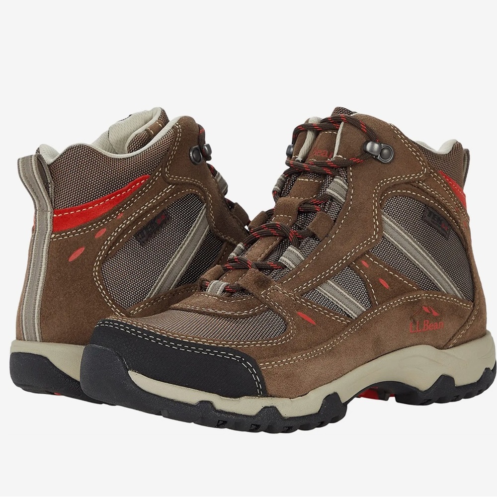 L.L. Bean Trail Model Hiker 4 Waterproof Mid Women’s Boots Size 10 Medium